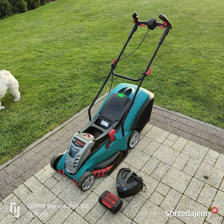 Kosiarka akumulatorowa Bosch Rotak 43Li z koszem Lubin
