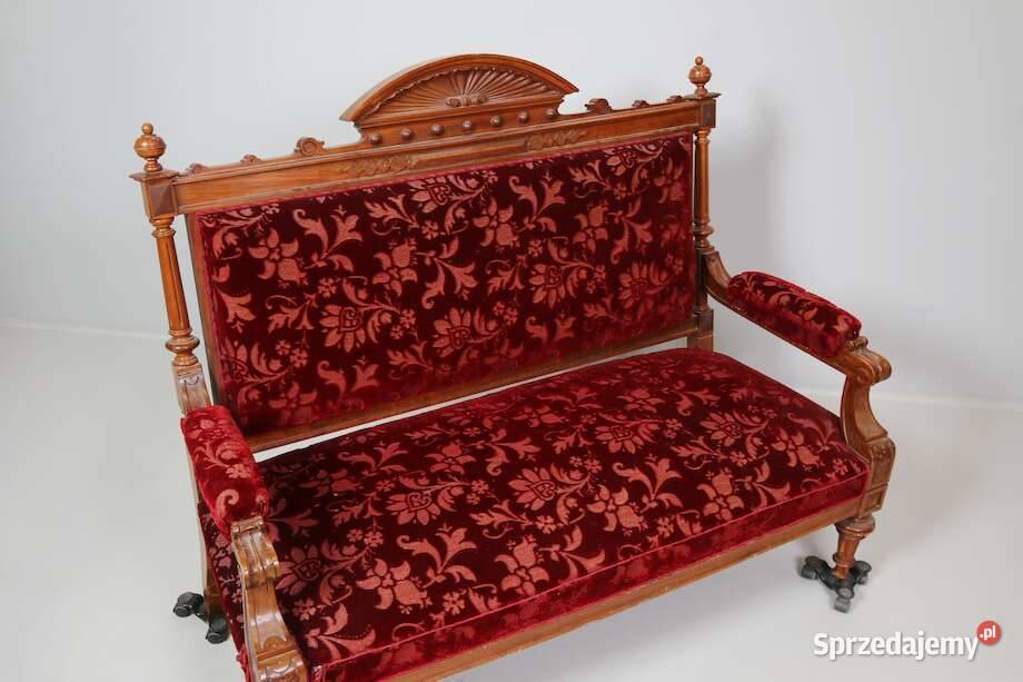 Sofa eklektyczna XIX w Budzyń