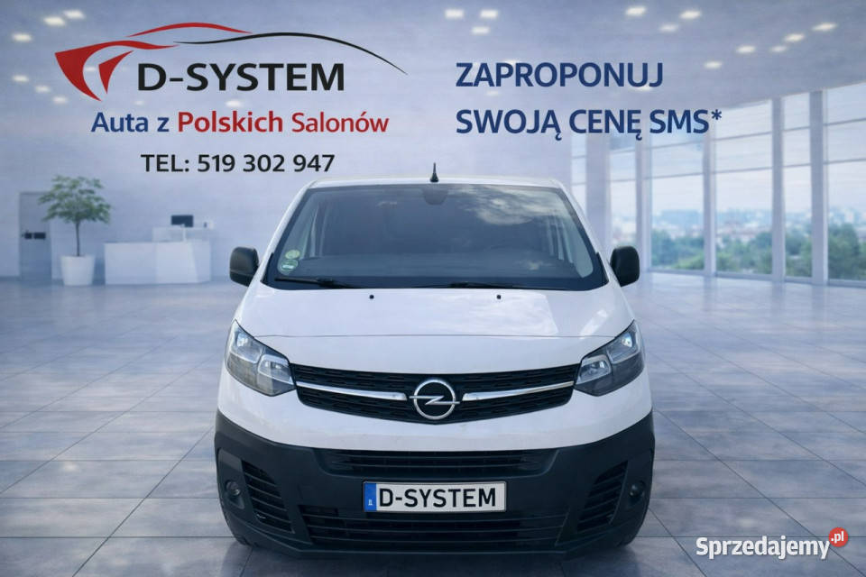 Opel Vivaro 2022r LONG Furgon fvat Automat serwisowany w ASO podlaskie Białystok