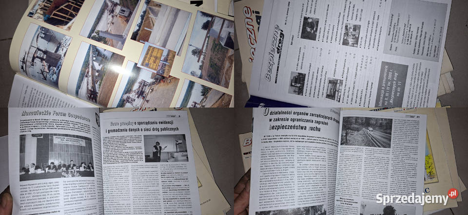 Kolekcja 16 numerów Bezpieczne Drogi 19992000 Konin