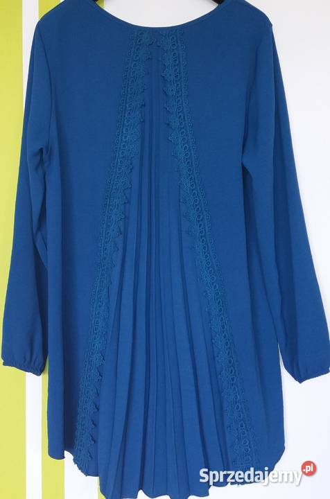 XL Włoska tunikobluzka o linii A na okazje Moda i Styl śląskie Gliwice