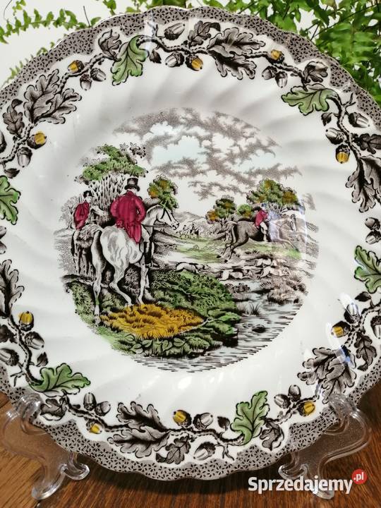 Myotts Coutry Life Talerz z białej porcelany Szczytno