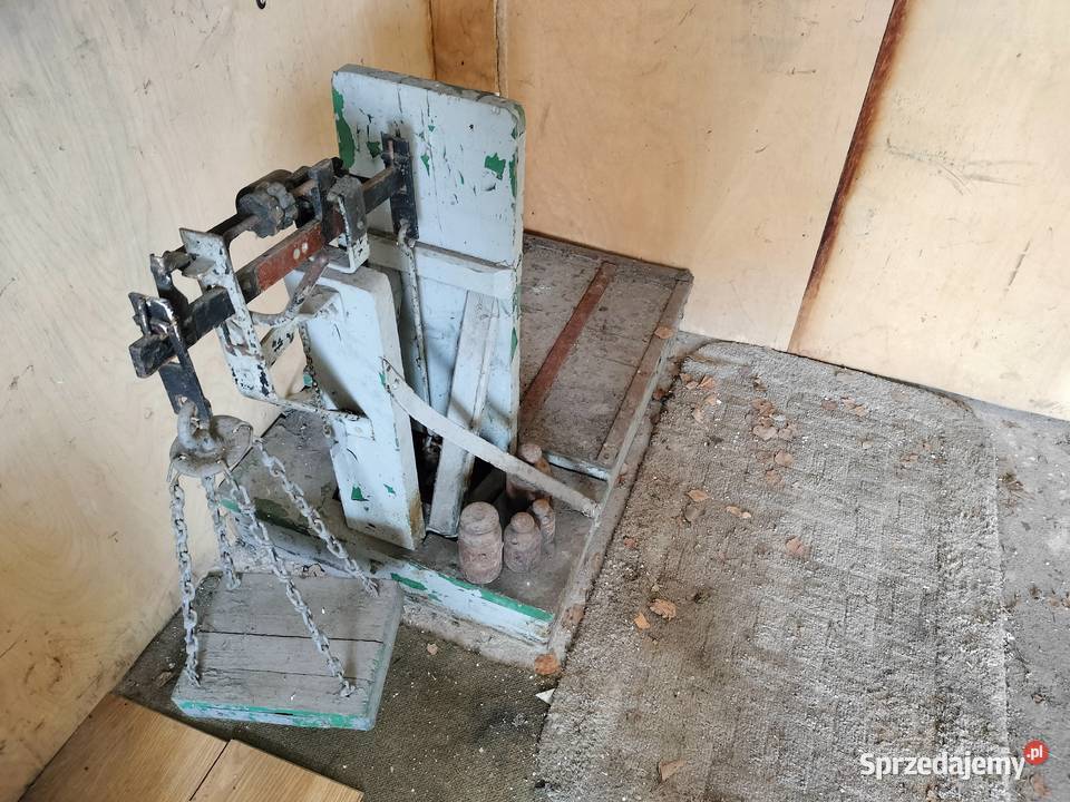 Waga towarowa gospodarcza odważniki Pozostałe łódzkie Świnice Warckie