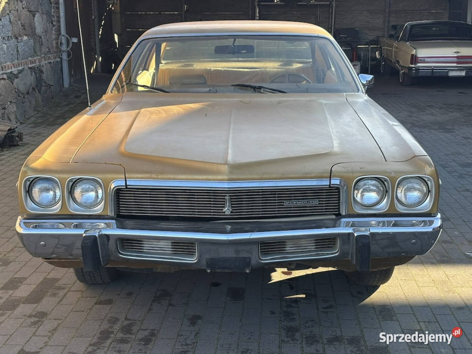 Plymouth Fury BLACK WEEK 5000 PLYMOUTH FURY 1972 lubuskie Sulechów