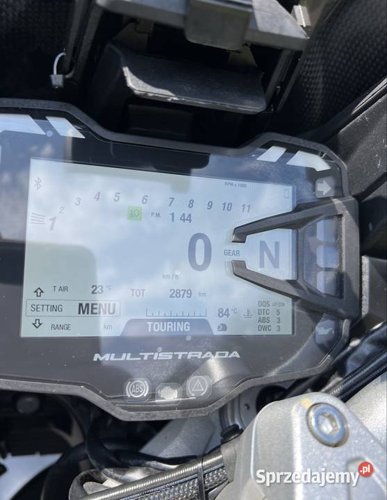 Multistrada 1260s 2020r podgrzewane manetki Tarnobrzeg