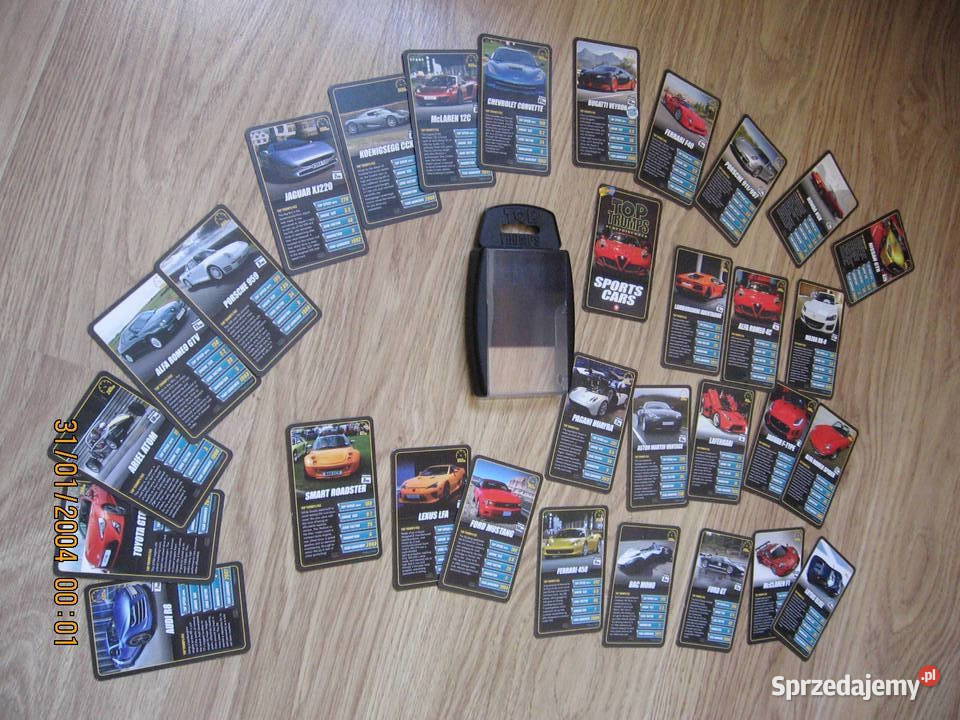 Samochody sport karty Ferrari Corvette Alfa Przemyśl sprzedam