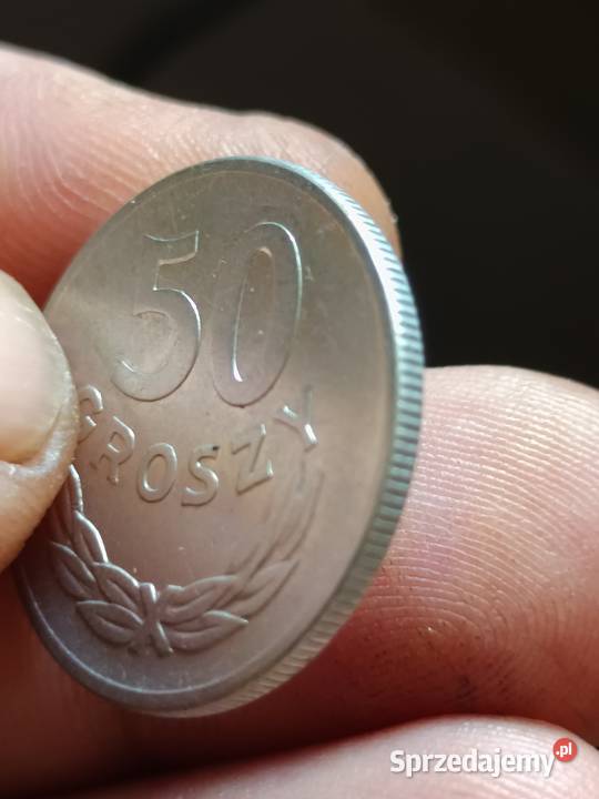 Sprzedam monete 50 groszy 1957 lekka skretka Chełm sprzedam