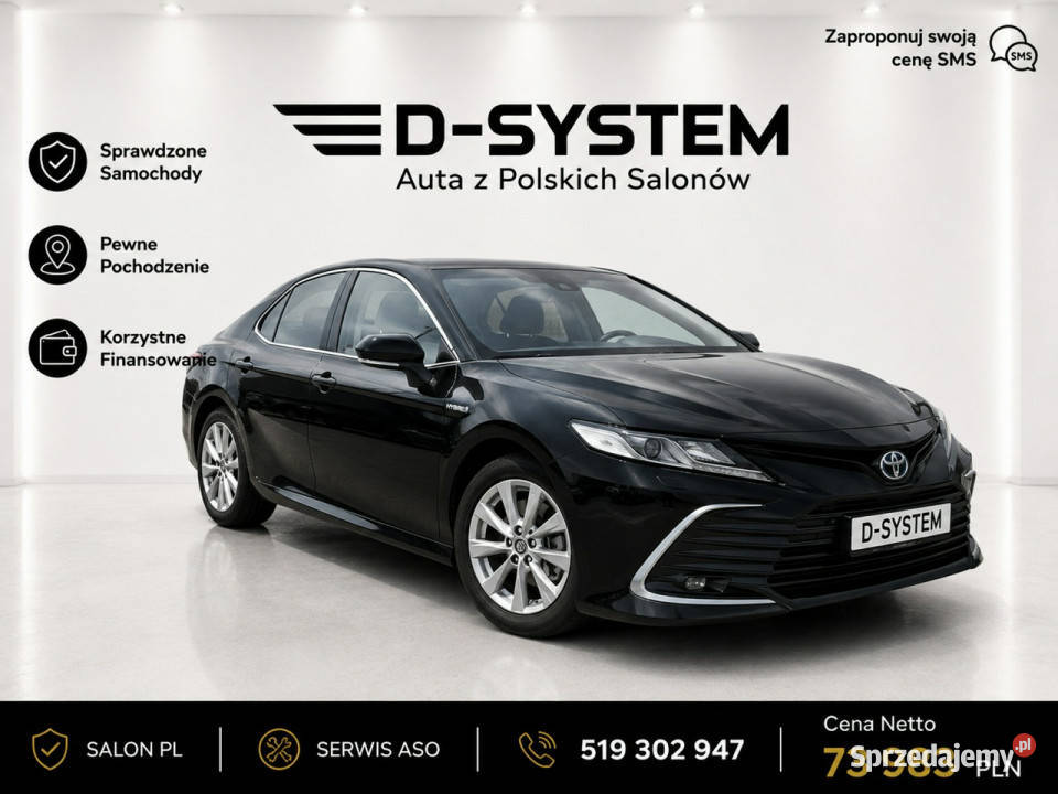Toyota Camry 2023r Salon Polska 25 HYBRID tempomat Camry Białystok sprzedam