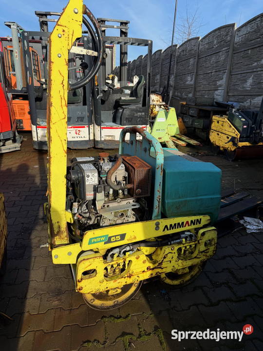 ręcznie prowadzony walec AMMANN ARW65 Działoszyn sprzedam