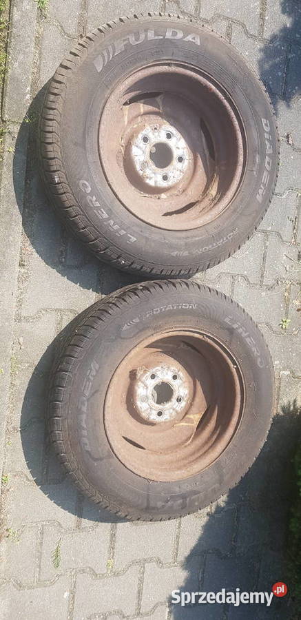 Dwa koła do przyczepy kempingowej innej Gubin sprzedam