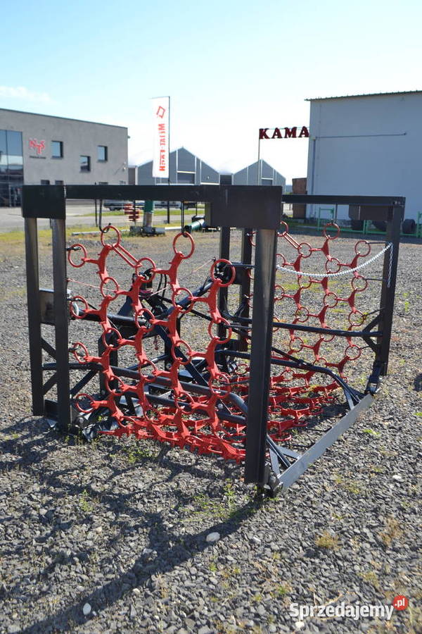 Włóka łąkowa 5 m składana hydraulicznie Maszyny zielonkowe Olesno sprzedam