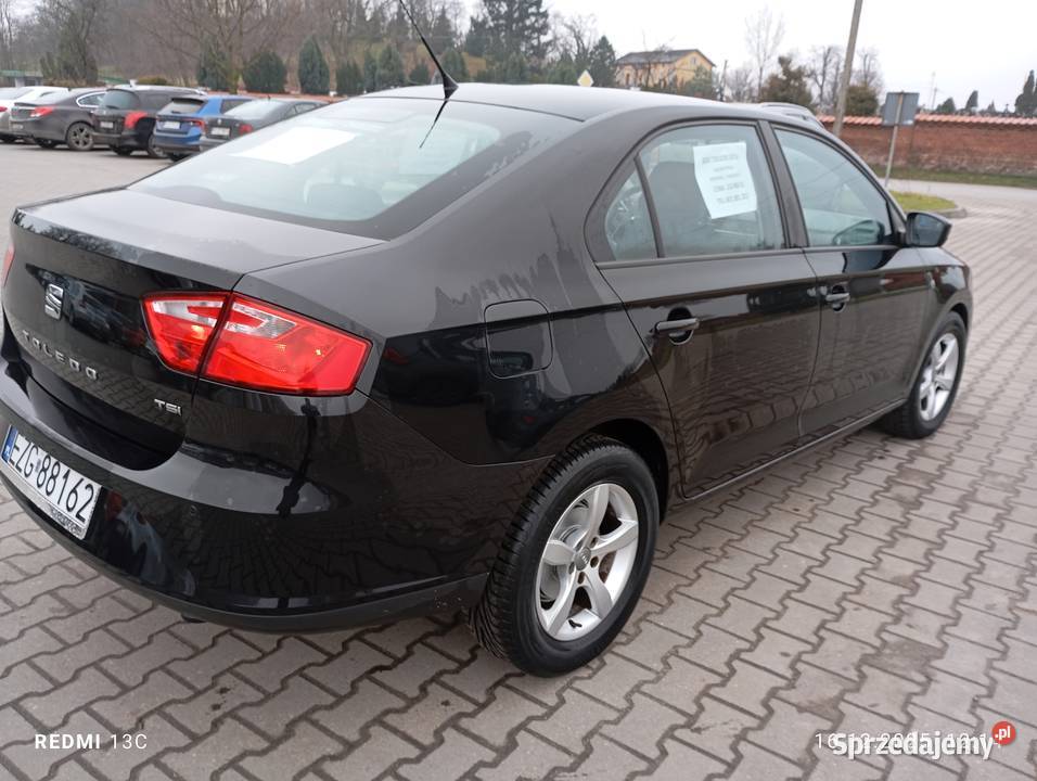 Seat Toledo IV Benzyna 105 16V Salon Polska Auto nieuszkodzony Łódź