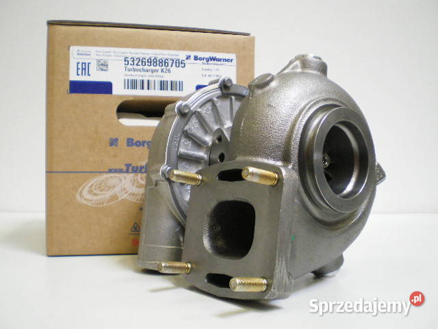 Nowa turbosprężarka BorgWarner 53269886751 Siedlce