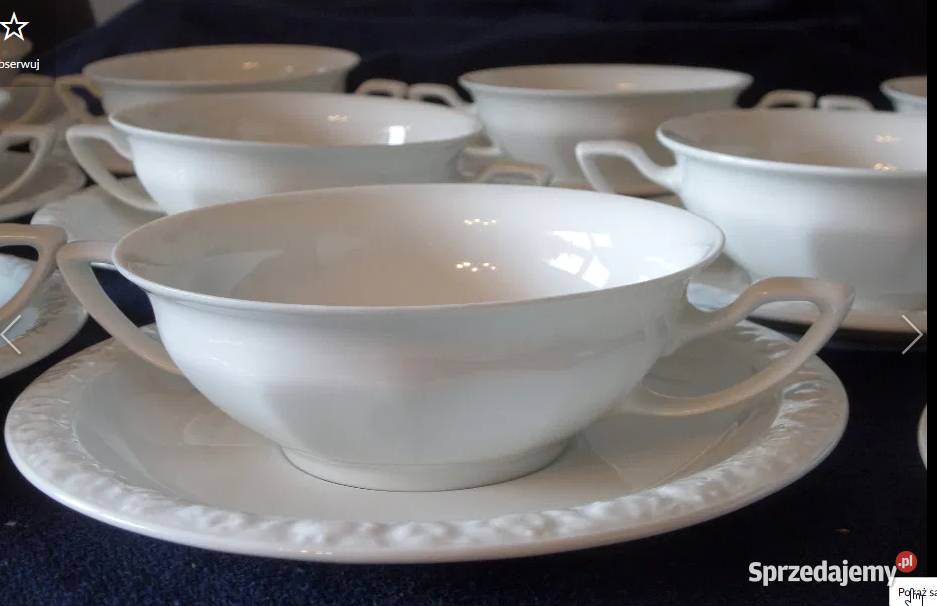 Rosenthal biala Maria 12 Bulionowek Pasym sprzedam