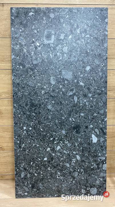 POGRUBIONY gres BETON LASTRIKO 120x60 grafit Łask sprzedam