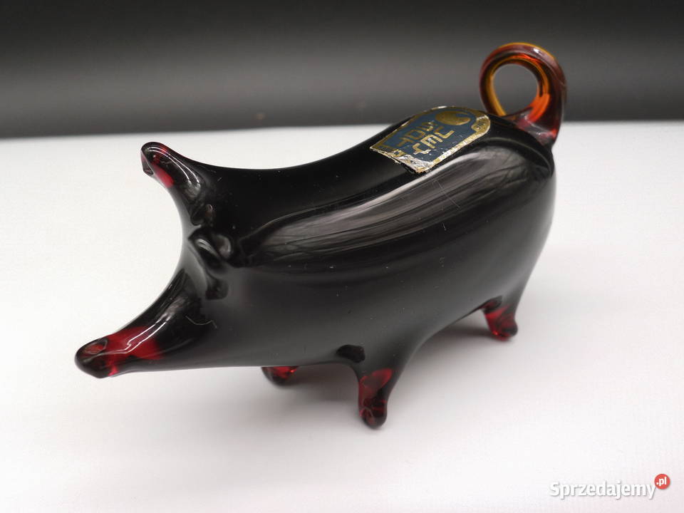 Figurka świnka Huta Sudety Horbowy Raszków