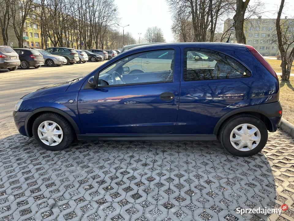 OPEL CORSA C 10 benzyna 2003 klimatyzacja