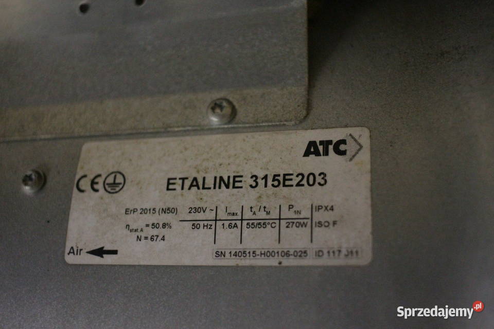 Zestaw grzewczy nagrzewnica wentylator sterownik ścienna Dom i Ogród Pszczyna sprzedam