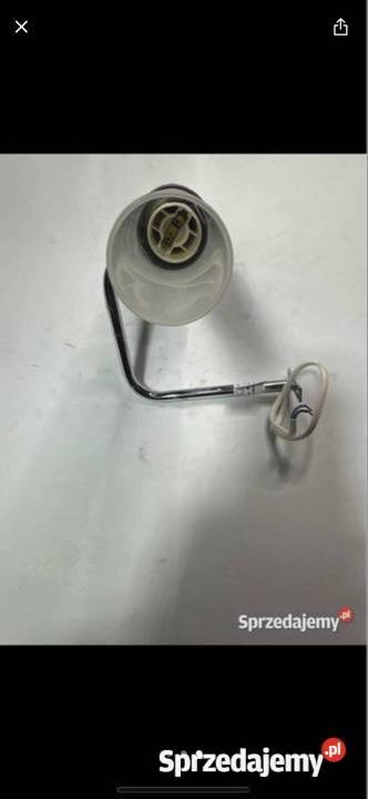 Chromowana lampa lustro na żarówki z gwintem E14 śląskie