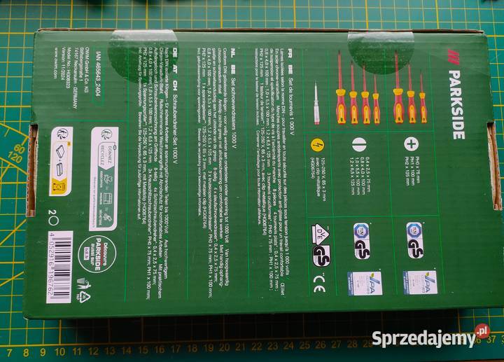 Wkrętaki izolowane VDE 1000 V zestaw 8 sztuk Głuchołazy sprzedam
