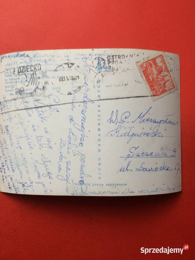 2321 Widokówka Łódź zachodniopomorskie Szczecin sprzedam