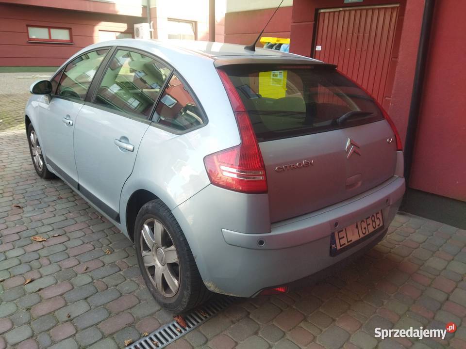 Citroen C4 16 diesel automat ASR (kontrola trakcji) łódzkie Łódź