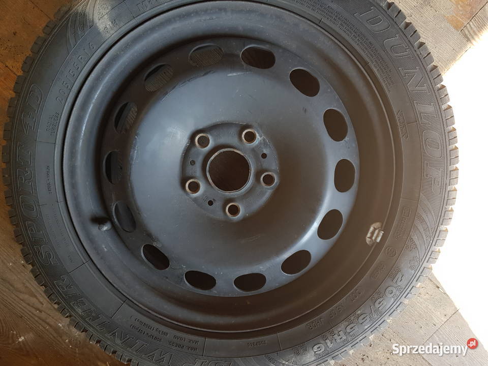 komplet opon zimowych dunlop 20555r16 Warszawa