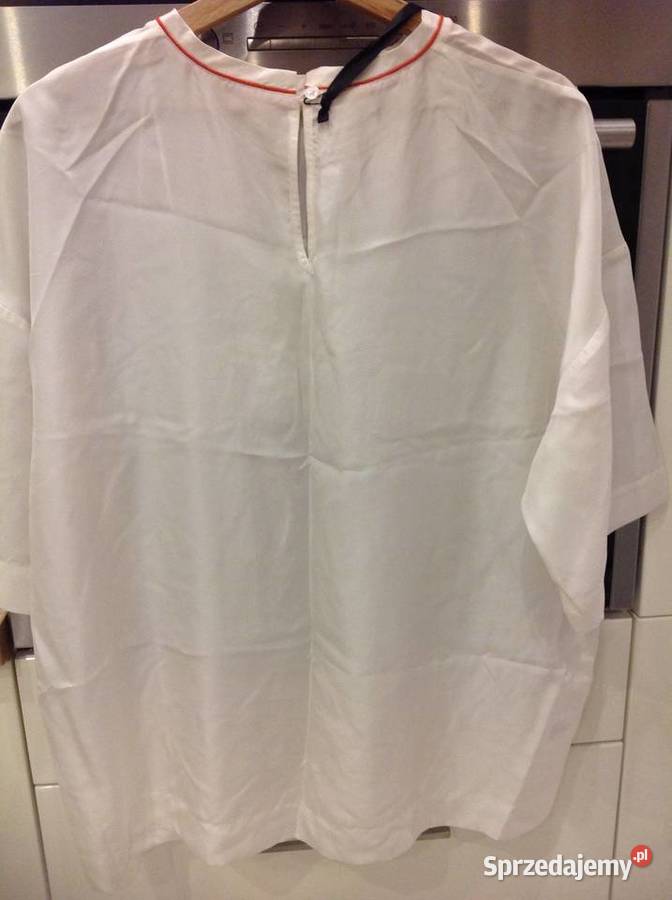 Biała Jedwabna Bluzka Damska PINKO 38 NOWA sprzedam