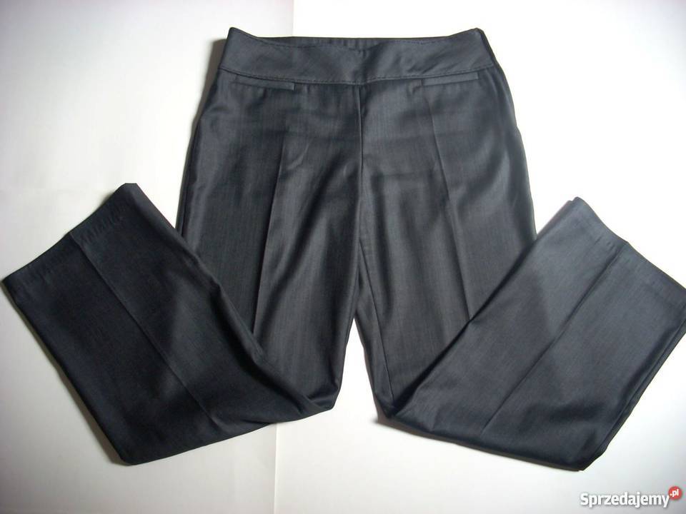 Monnari Eleganckie Spodnie Szersze 42 44 Długie Nowy Sącz