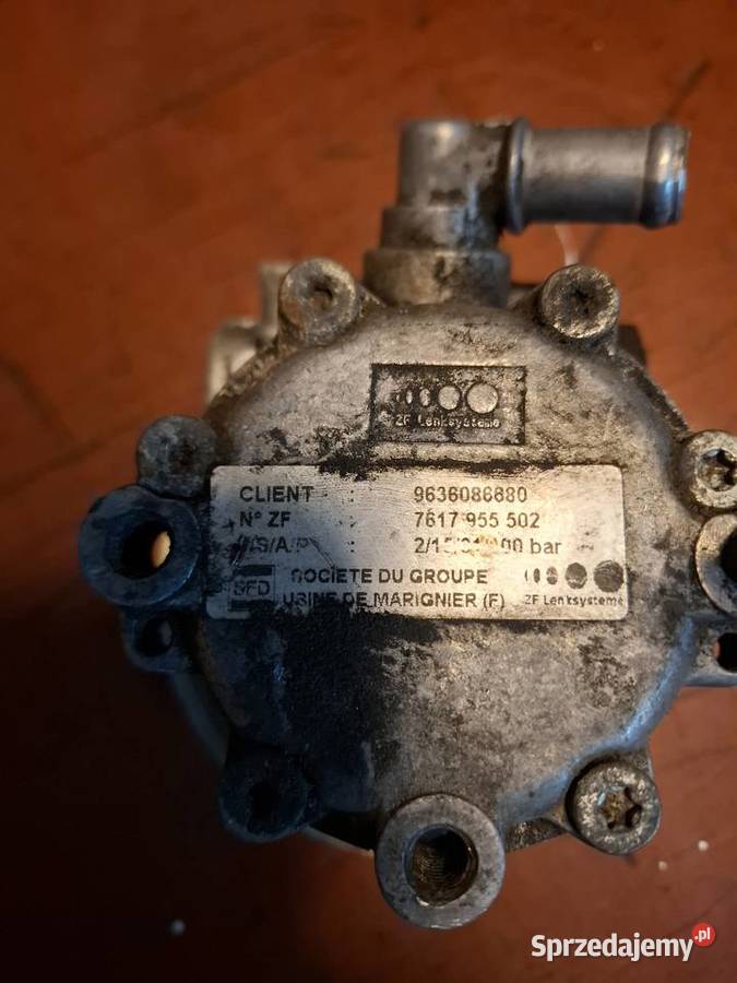 Pompa wspomagania Citroen C5 C8 Nemo Peugeot 607