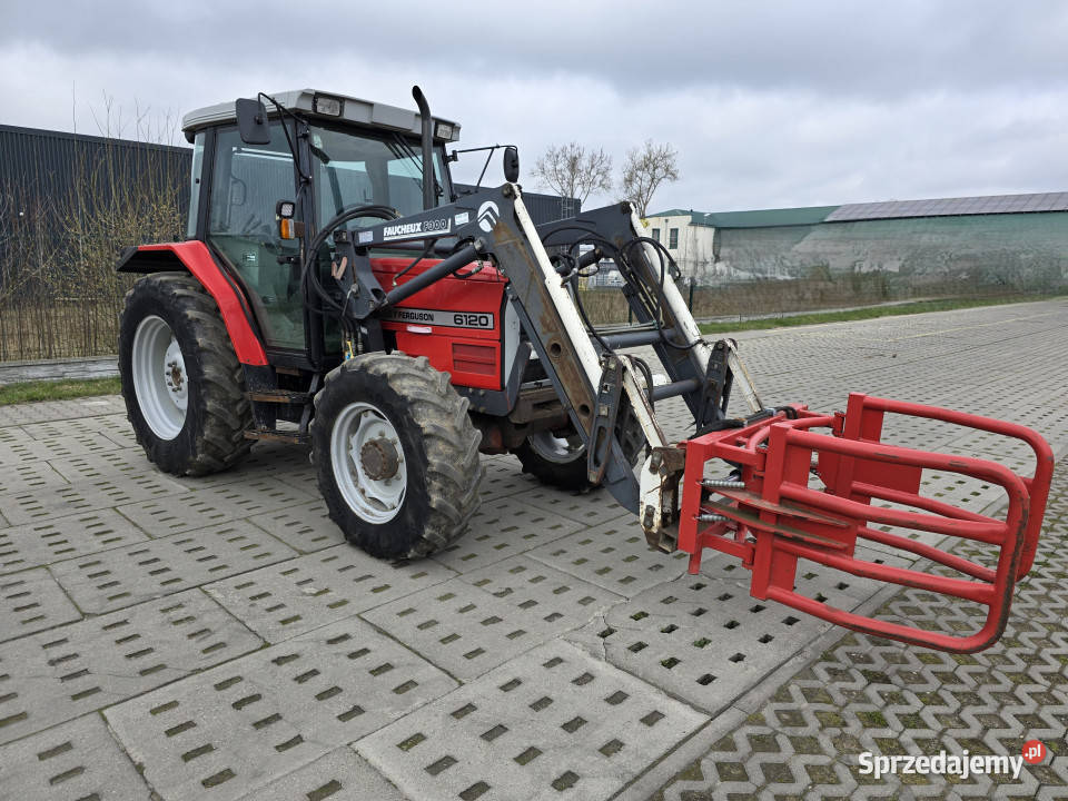 Ciągnik MASSEYFERGUSON 6120 4x4 80 TUR Faucheux pomorskie