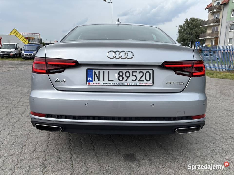 Audi A4 20 tdi 150 Stronic Skóra Led Stan serwisowany w ASO Iława sprzedam