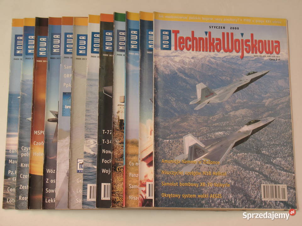 Technika Wojskowa kompletny rocznik 2000 Kraków