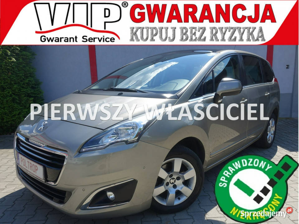 Peugeot 5008 12i Navi Panorama Klimatronik Alu Rok produkcji 2016 śląskie sprzedam