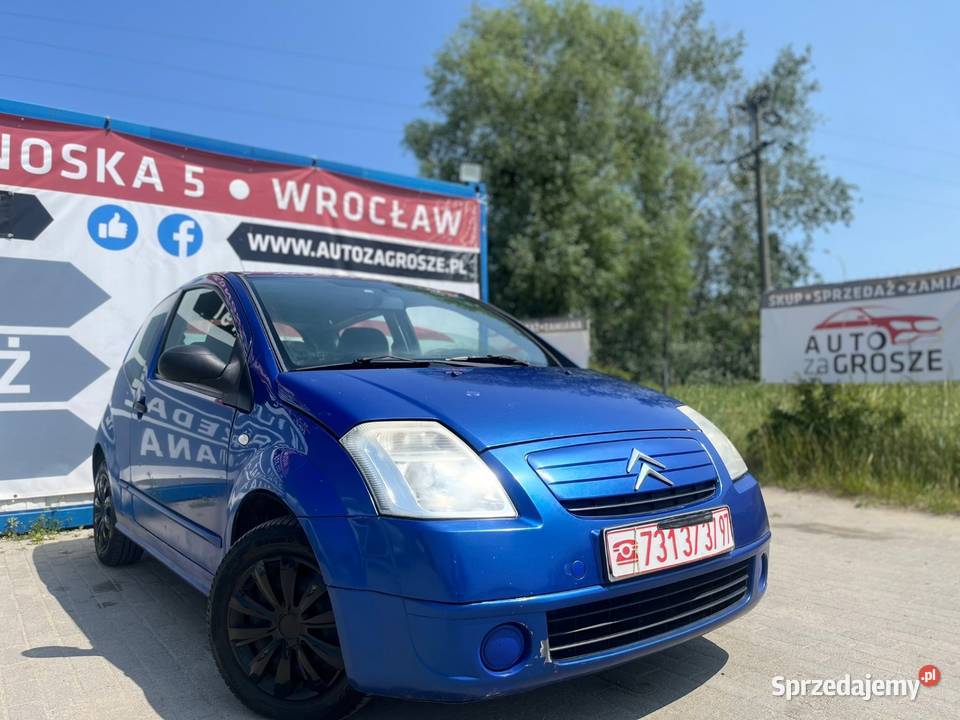 Citroen C2 14 Diesel 2006 Ekonomiczne Miejskie Citroën dolnośląskie sprzedam