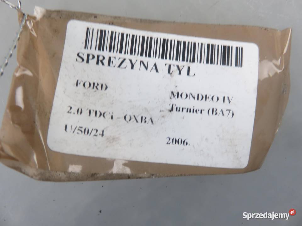 SPRĘŻYNY TYŁ FORD MONDEO IV sprzedam