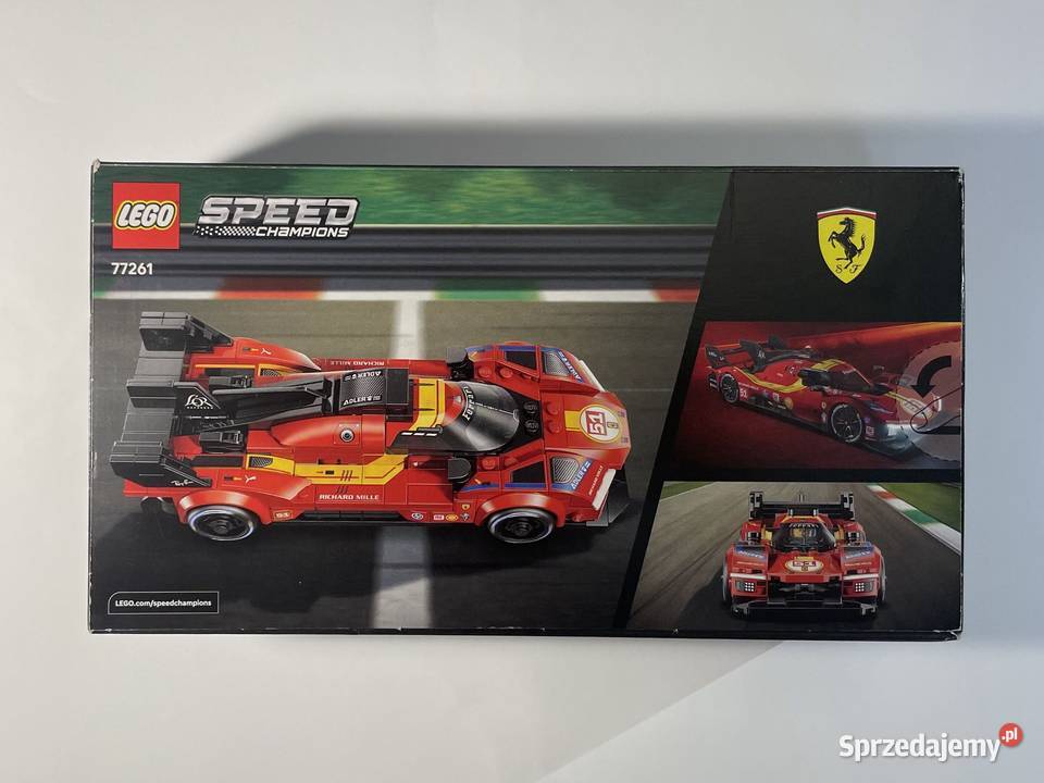 LEGO 77261 Ferrari 499p Nowe Wysyłka 12h Idealny Warszawa