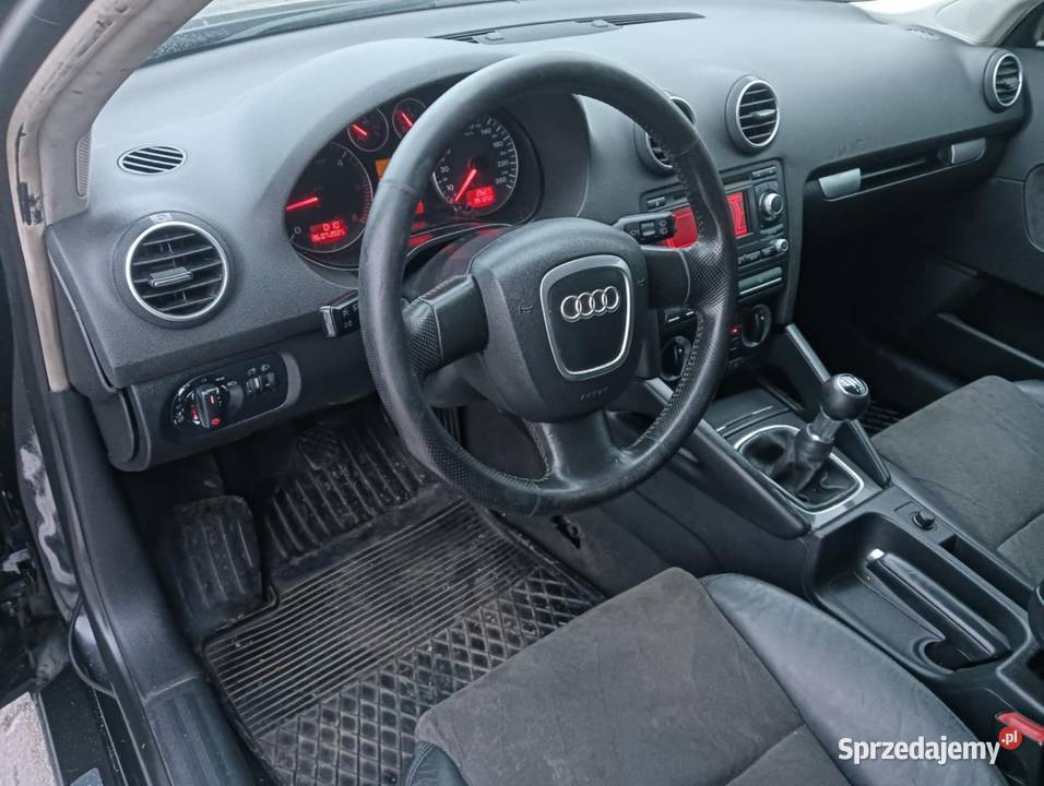 Audi a3 8p Sportback 20 tdi navi alcantara sline CD Sochaczew