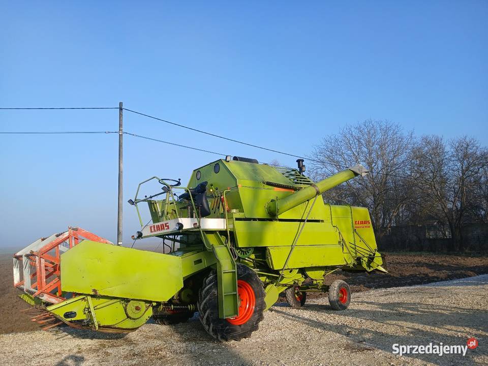 Kombajn Claas Protector z Niemiec Zbożowe świętokrzyskie Nowy Korczyn