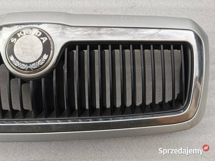 Atrapa Grill Skoda Octavia I Lift 9102 Srebrna
