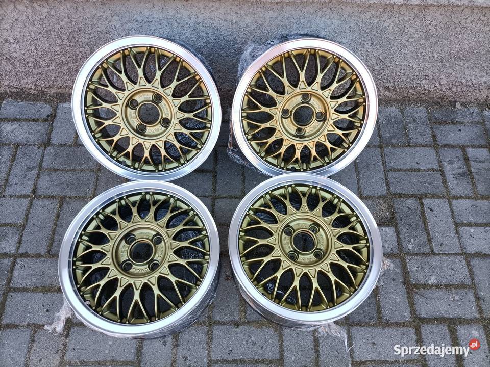 Felgi bbs 15 4x100 6j et45 wielkopolskie Bronikowo sprzedam