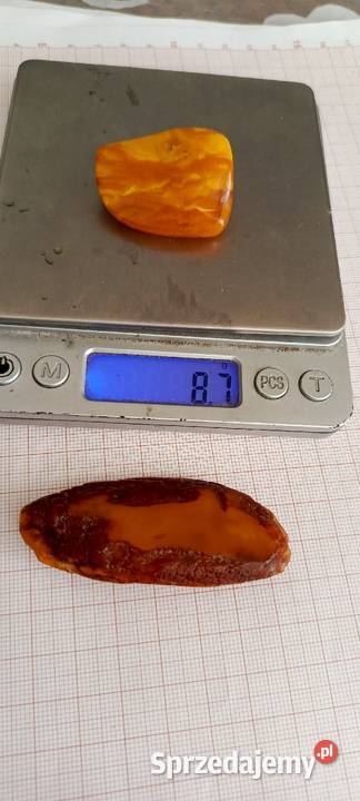 Broszka bursztyn bałtycki stary podlaskie