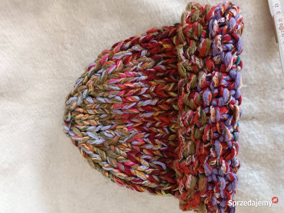 Czapka zimowa handmade Elz4 Otwock