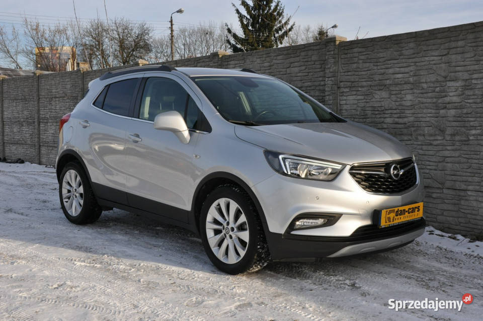 Opel Mokka X 14 140 Lift LED Kamera Navi nawigacja śląskie Dąbrowa Górnicza