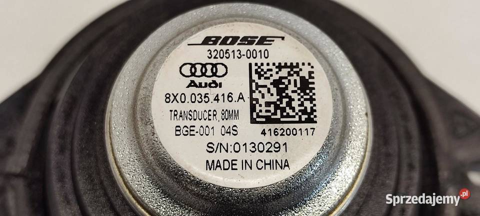 AUDI Q3 8U GŁOŚNIK DESKI KONSOLI BOSE 8X0035416A