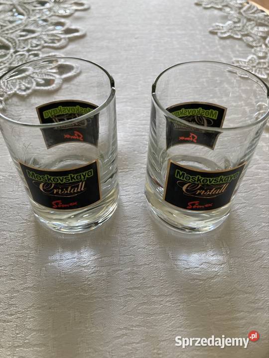 Kieliszki do Wódki Moskovskaya Cristall Simex przezroczysty śląskie Czerwionka-Leszczyny