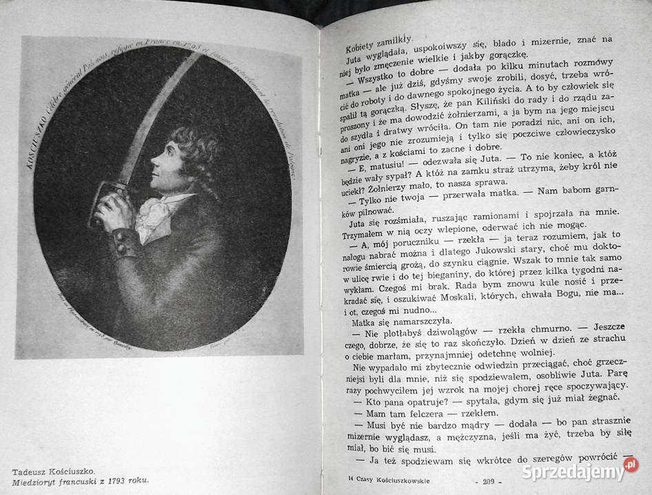 Czasy kościuszkowskie Józef Ignacy Kraszewski