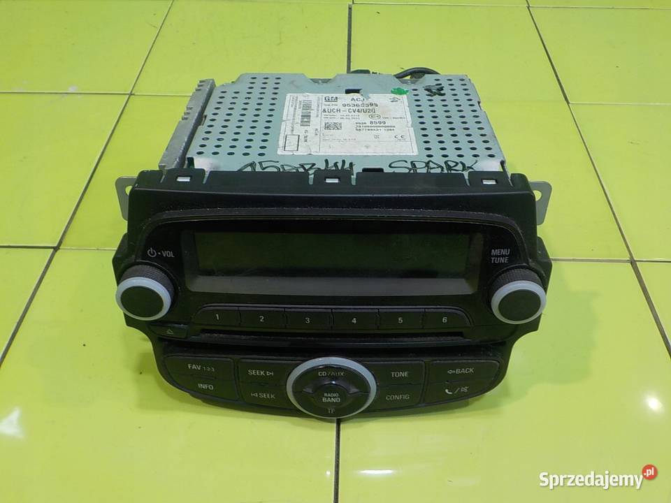 CHEVROLET SPARK M300 III LIFT 12 LIFT 13r 5D Radioodtwarzacze