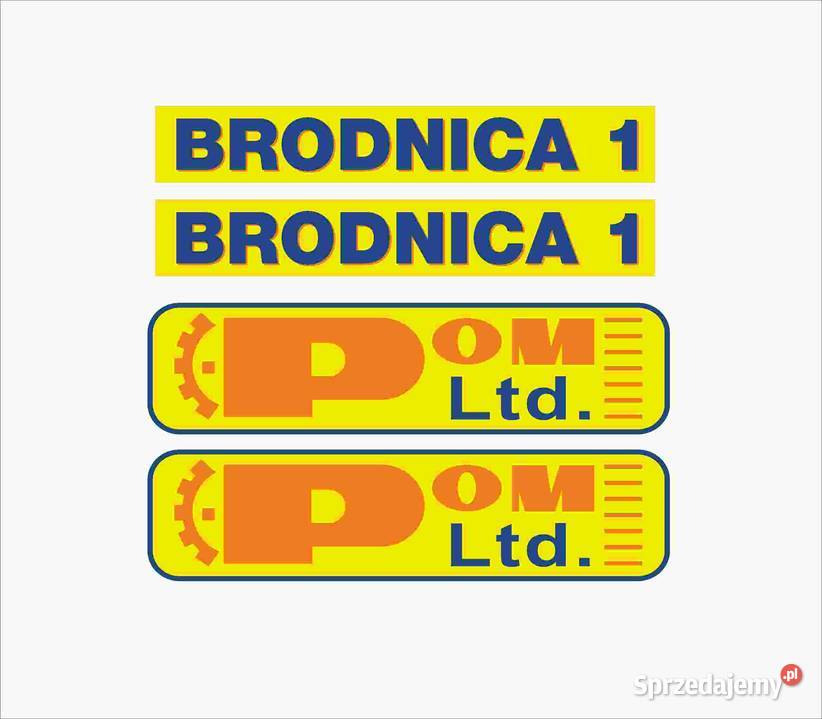 Naklejki POM Brodnica wielkopolskie Pleszew