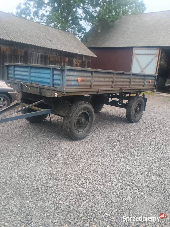 Przyczepa D50 6 ton Autosan Przyczepy rolnicze lubelskie Żółkiewka-Osada